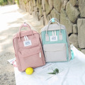 The New Korean Version of The Portable Dual-Shoulder Backpack Fashion Contrast Color Outdoor Large-Capacity Backpack